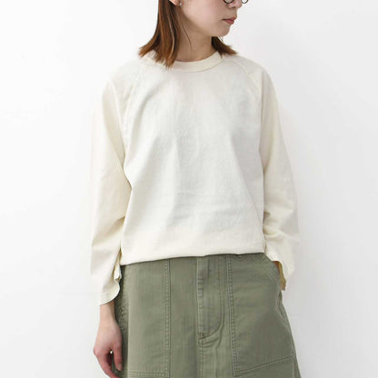 WALLA WALLA SPORT [ワラワラスポーツ] 3/4 BASEBALL TEE SOLID [A0778925] 3/4 ベースボールTシャツ 無地 [2025SS]