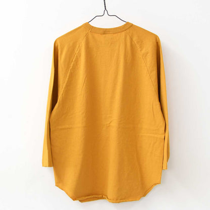 WALLA WALLA SPORT [ワラワラスポーツ] 3/4 BASEBALL TEE SOLID [A0778925] 3/4 ベースボールTシャツ 無地 [2025SS]