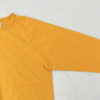 WALLA WALLA SPORT [ワラワラスポーツ] 3/4 BASEBALL TEE SOLID [A0778925] 3/4 ベースボールTシャツ 無地 [2025SS]