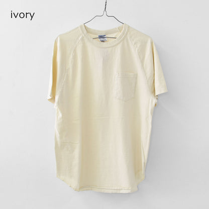 WALLA WALLA SPORT [ワラワラスポーツ] S/S BASEBALL TEE W/POCKET [A0805216] S/SベースボールTシャツ W/ポケット [2025SS]