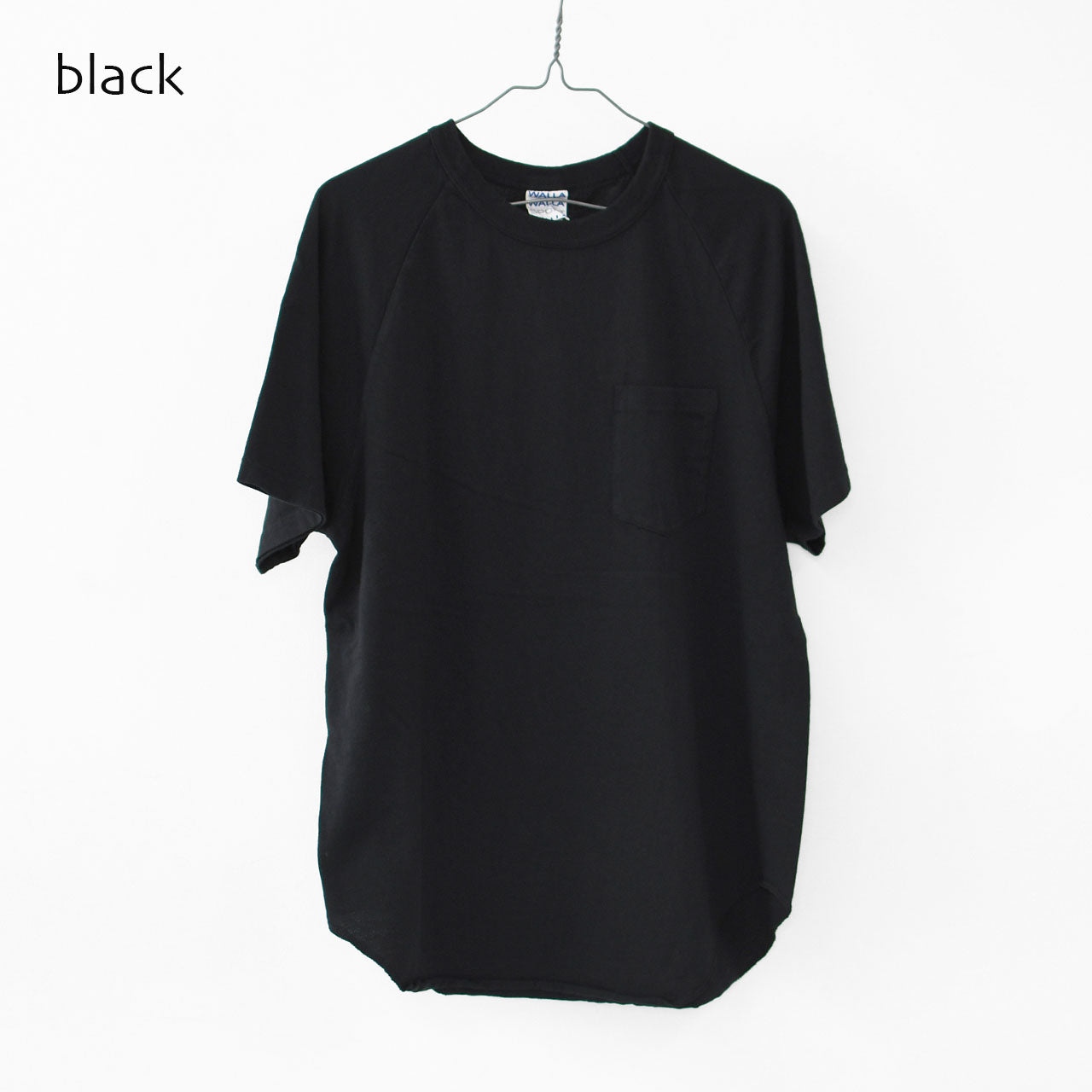 WALLA WALLA SPORT [ワラワラスポーツ] S/S BASEBALL TEE W/POCKET [A0805216] S/SベースボールTシャツ W/ポケット [2025SS]