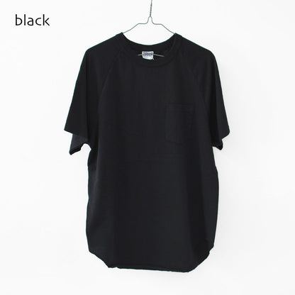 WALLA WALLA SPORT [ワラワラスポーツ] S/S BASEBALL TEE W/POCKET [A0805216] S/SベースボールTシャツ W/ポケット [2025SS]