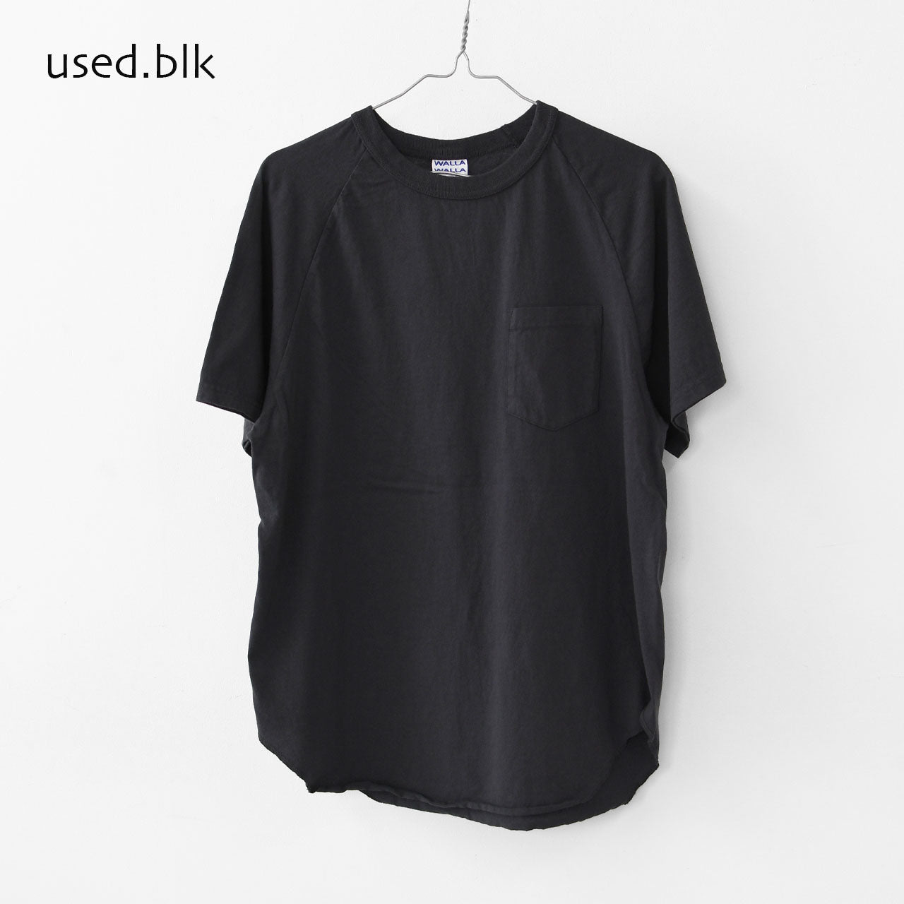 WALLA WALLA SPORT [ワラワラスポーツ] S/S BASEBALL TEE W/POCKET [A0805216] S/SベースボールTシャツ W/ポケット [2025SS]