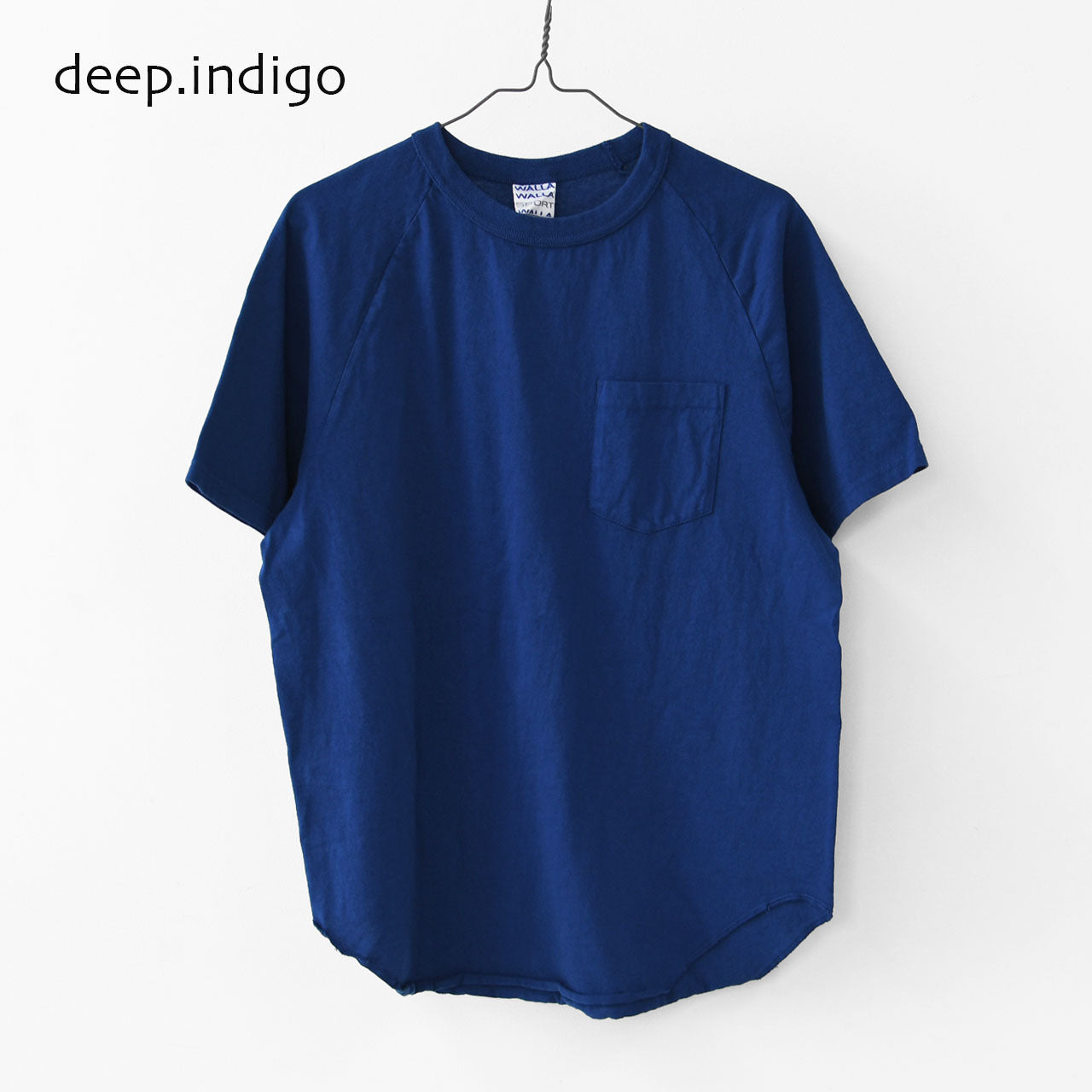 WALLA WALLA SPORT [ワラワラスポーツ] S/S BASEBALL TEE W/POCKET [A0805216] S/SベースボールTシャツ W/ポケット [2025SS]