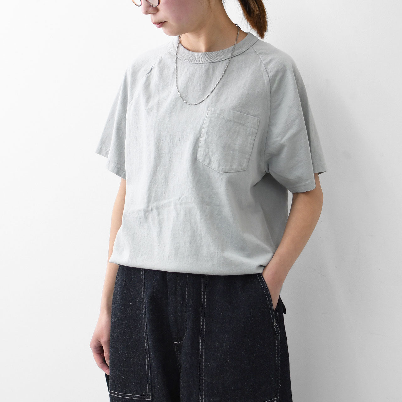 WALLA WALLA SPORT [ワラワラスポーツ] S/S BASEBALL TEE W/POCKET [A0805216] S/SベースボールTシャツ W/ポケット [2025SS]