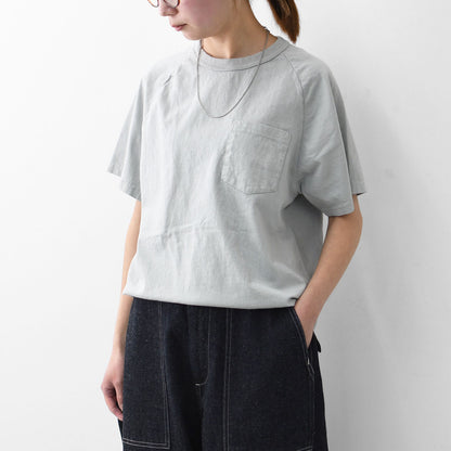 WALLA WALLA SPORT [ワラワラスポーツ] S/S BASEBALL TEE W/POCKET [A0805216] S/SベースボールTシャツ W/ポケット [2025SS]
