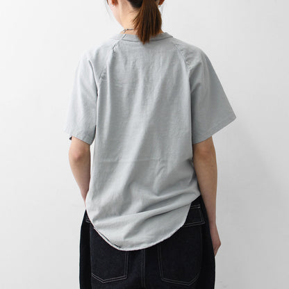 WALLA WALLA SPORT [ワラワラスポーツ] S/S BASEBALL TEE W/POCKET [A0805216] S/SベースボールTシャツ W/ポケット [2025SS]