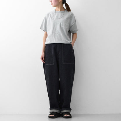 WALLA WALLA SPORT [ワラワラスポーツ] S/S BASEBALL TEE W/POCKET [A0805216] S/SベースボールTシャツ W/ポケット [2025SS]