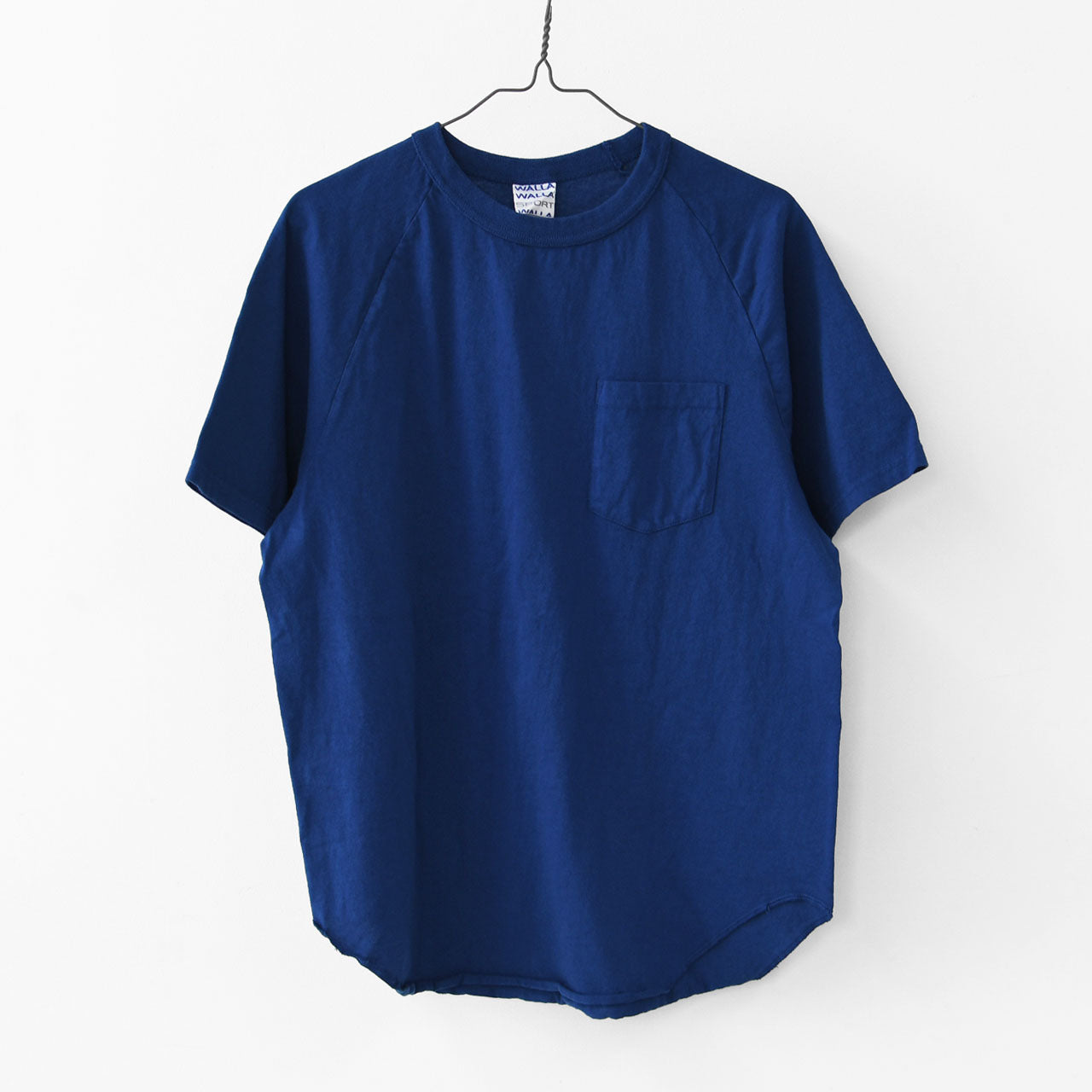 WALLA WALLA SPORT [ワラワラスポーツ] S/S BASEBALL TEE W/POCKET [A0805216] S/SベースボールTシャツ W/ポケット [2025SS]