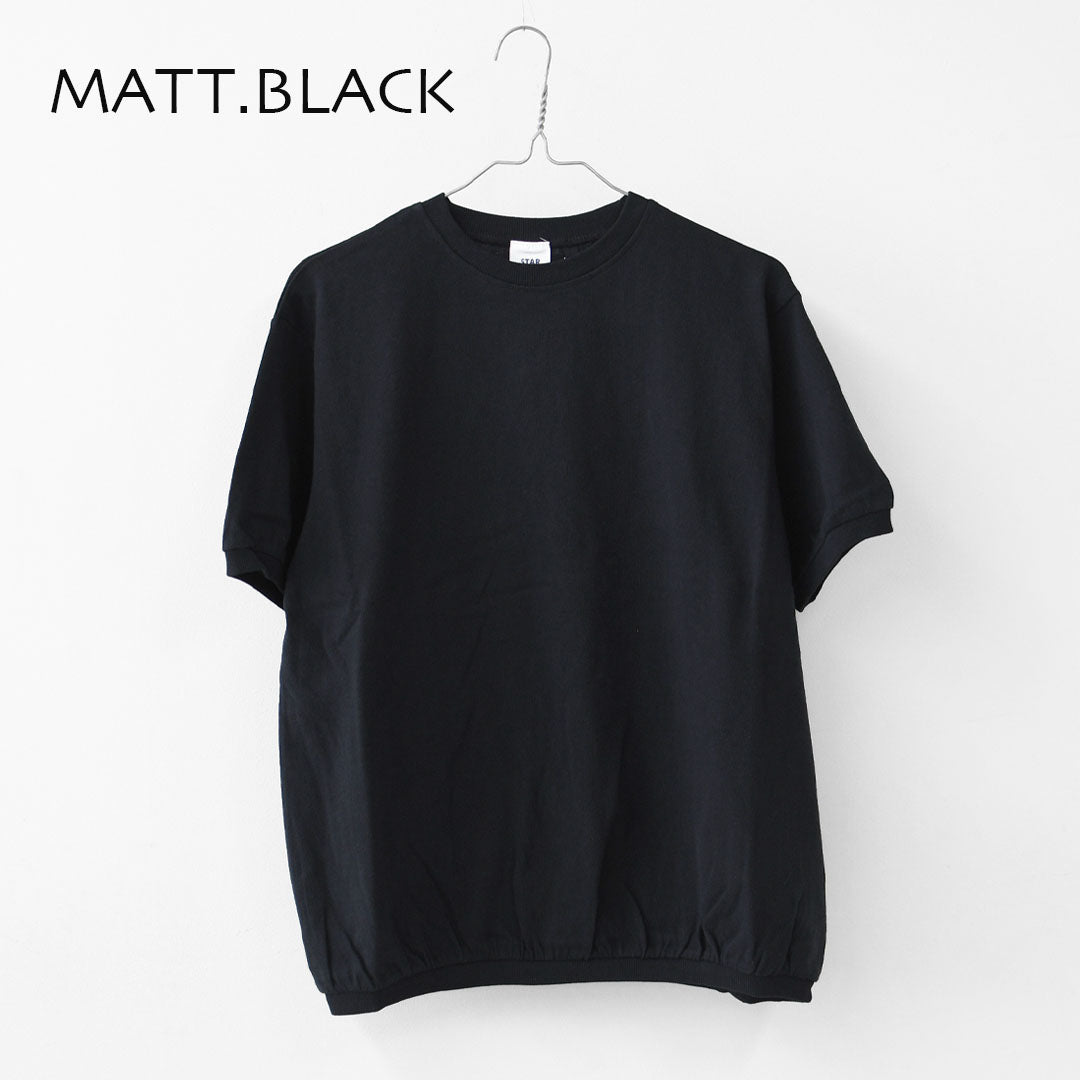 STAR&STRIPE [スターアンドストライプ] BASIC RIB TEE [SSMD-024] ベーシックリブTEE・無地・シンプル・コットン・半袖Tシャツ・LADY'S [2026SS]