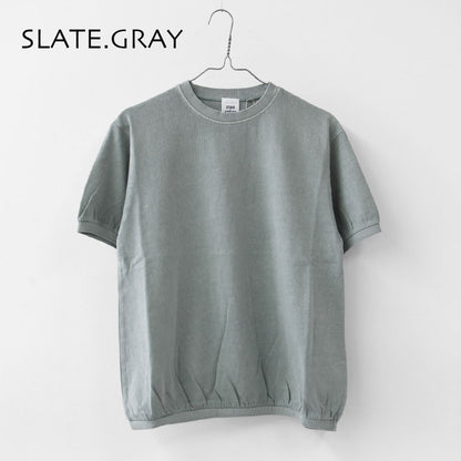 STAR&STRIPE [スターアンドストライプ] BASIC RIB TEE [SSMD-024] ベーシックリブTEE・無地・シンプル・コットン・半袖Tシャツ・LADY'S [2026SS]