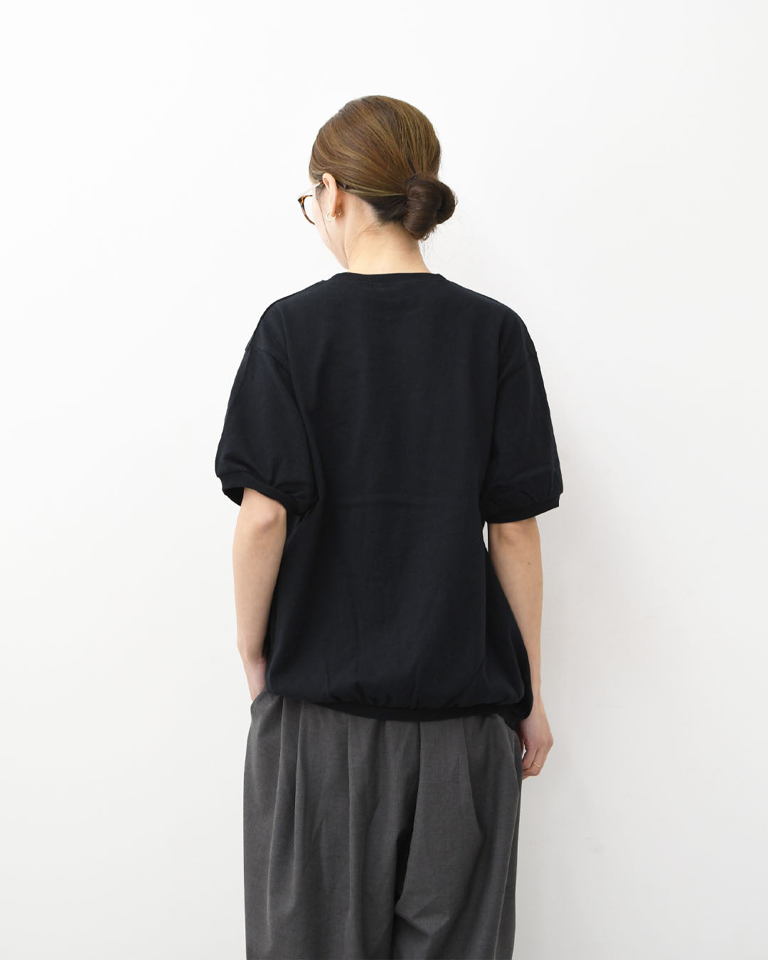 STAR&STRIPE [スターアンドストライプ] BASIC RIB TEE [SSMD-024] ベーシックリブTEE・無地・シンプル・コットン・半袖Tシャツ・LADY'S [2026SS]