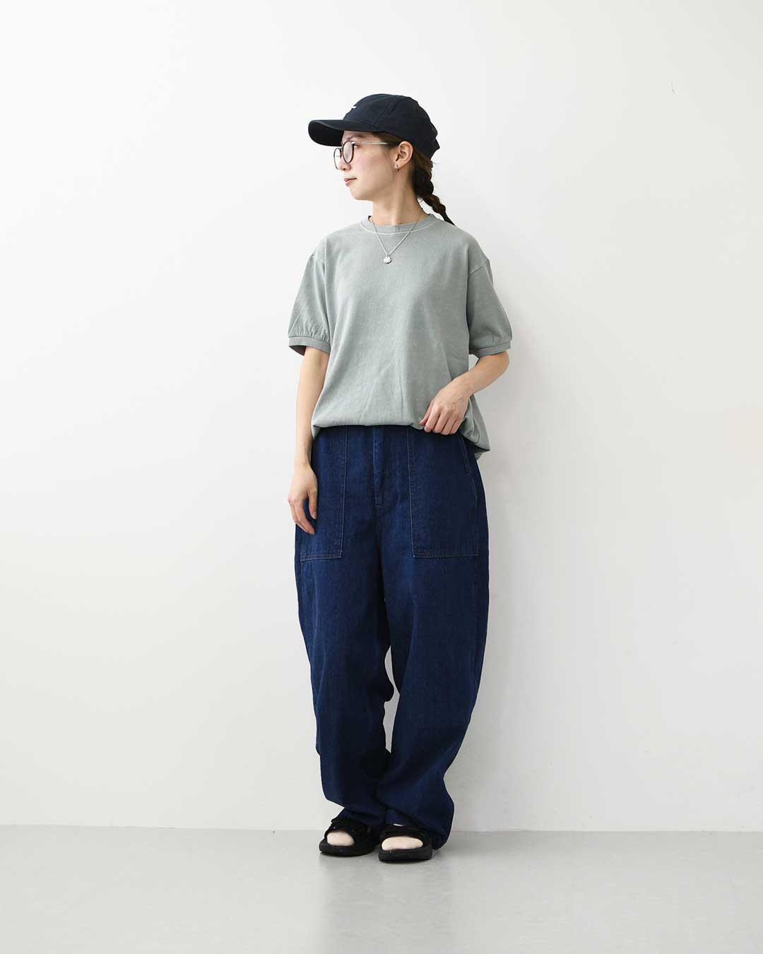 STAR&STRIPE [スターアンドストライプ] BASIC RIB TEE [SSMD-024] ベーシックリブTEE・LADY'S [2026SS]