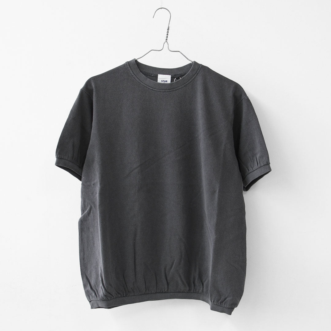 STAR&STRIPE [スターアンドストライプ] BASIC RIB TEE [SSMD-024] ベーシックリブTEE・無地・シンプル・コットン・半袖Tシャツ・LADY'S [2026SS]
