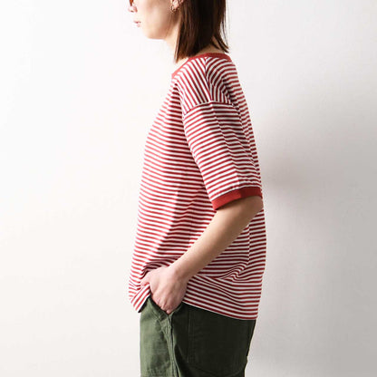 STAR&STRIPE [スターアンドストライプ] ボーダーリンガーTシャツ[SSMD-028]  [2025SS]