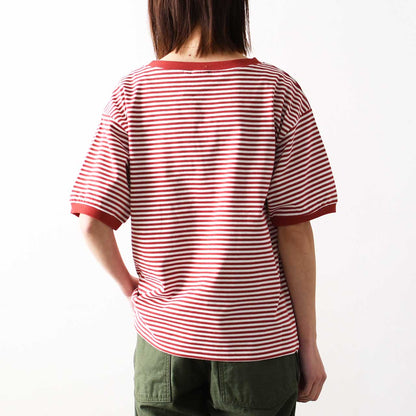 STAR&STRIPE [スターアンドストライプ] ボーダーリンガーTシャツ[SSMD-028]  [2025SS]