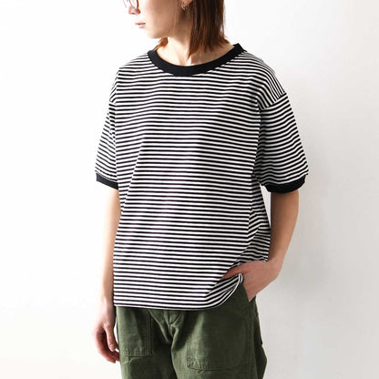 STAR&STRIPE [スターアンドストライプ] ボーダーリンガーTシャツ[SSMD-028]  [2025SS]