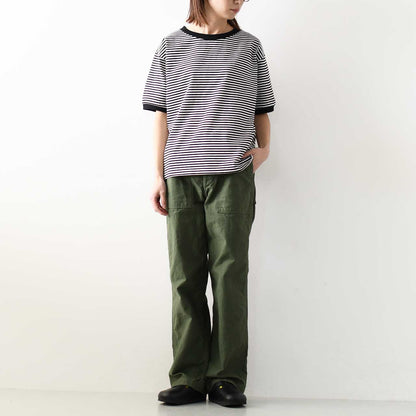 STAR&STRIPE [スターアンドストライプ] ボーダーリンガーTシャツ[SSMD-028]  [2025SS]