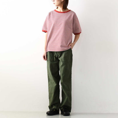 STAR&STRIPE [スターアンドストライプ] ボーダーリンガーTシャツ[SSMD-028]  [2025SS]