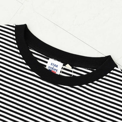 STAR&STRIPE [スターアンドストライプ] ボーダーリンガーTシャツ[SSMD-028]  [2025SS]