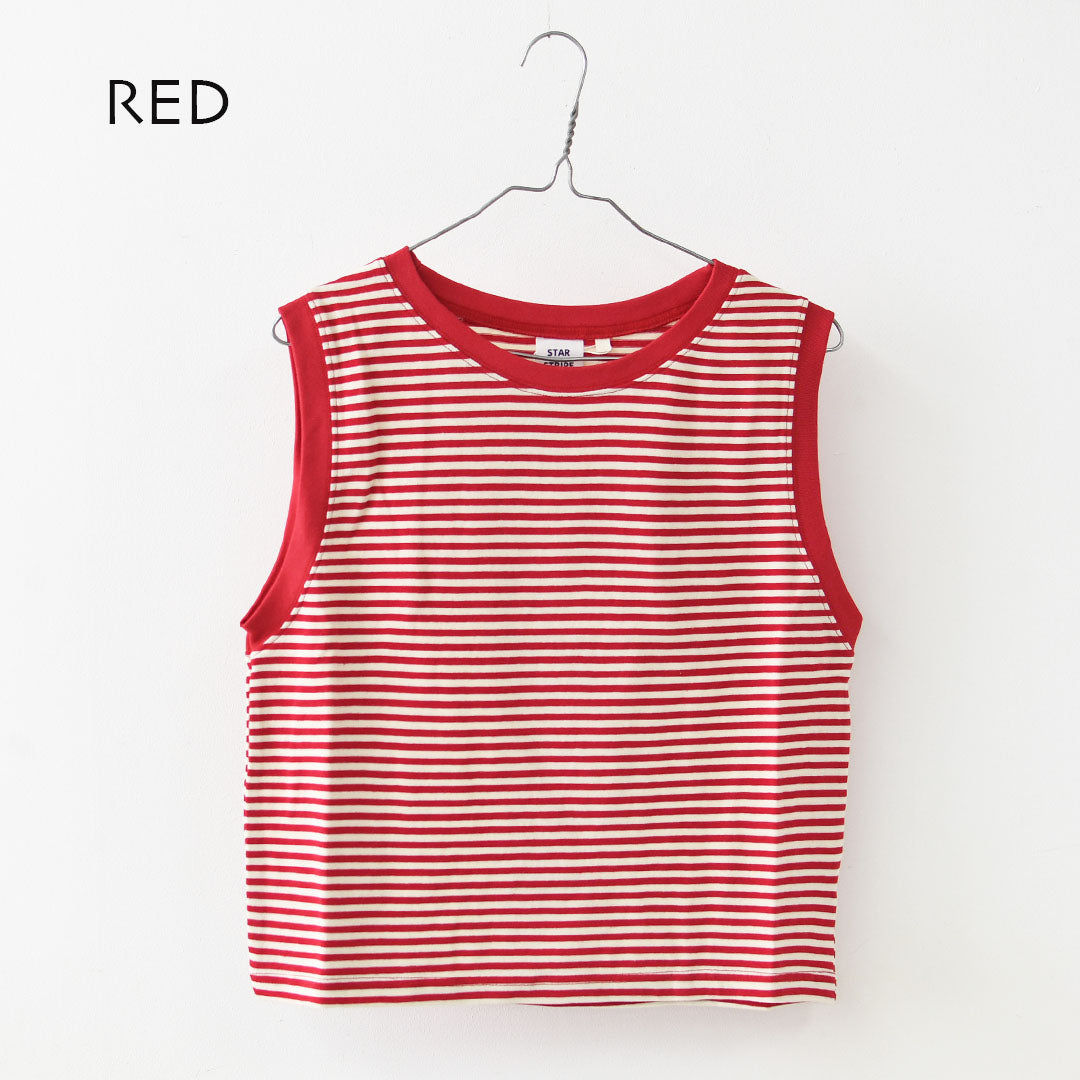 STAR&STRIPE [スターアンドストライプ] BUSTIER [SSMD-029] ビスチェ・タンクトップ・インナー・ボーダー・シンプル・ベーシック・LADY'S [2026SS]