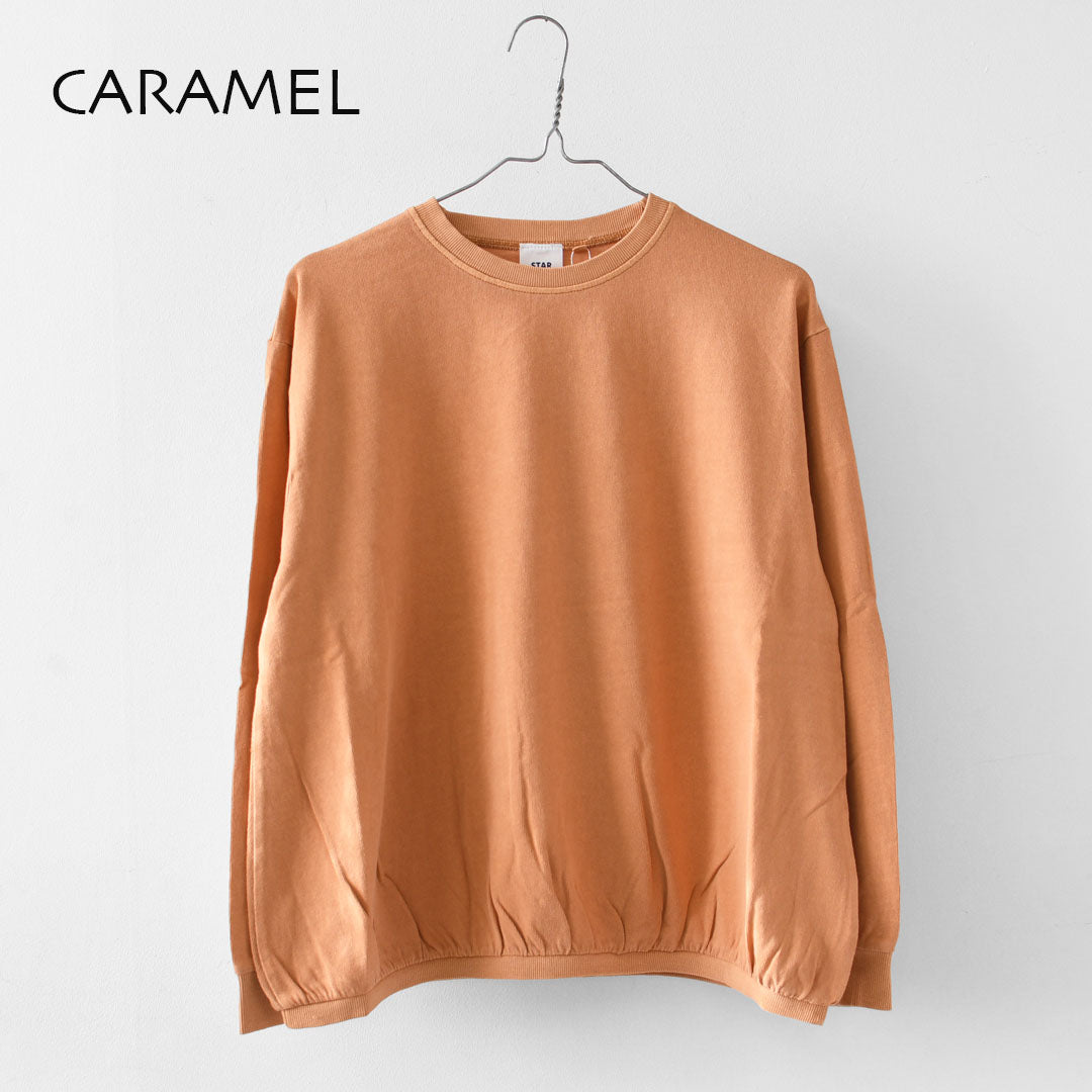 STAR&STRIPE [スターアンドストライプ] BASIC RIB LS [SSMD-035] ベーシックリブロングスリーブ・無地・シンプル・コットン・長袖Tシャツ・ロンT・LADY'S [2026SS]