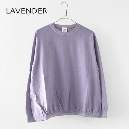 STAR&STRIPE [スターアンドストライプ] BASIC RIB LS [SSMD-035] ベーシックリブロングスリーブ・無地・シンプル・コットン・長袖Tシャツ・ロンT・LADY'S [2026SS]