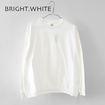 STAR&STRIPE [スターアンドストライプ] BASIC RIB LS [SSMD-035] ベーシックリブロングスリーブ・無地・シンプル・コットン・長袖Tシャツ・ロンT・LADY'S [2026SS]