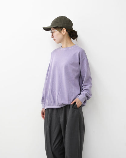 STAR&STRIPE [スターアンドストライプ] BASIC RIB LS [SSMD-035] ベーシックリブロングスリーブ・無地・シンプル・コットン・長袖Tシャツ・ロンT・LADY'S [2026SS]