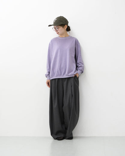 STAR&STRIPE [スターアンドストライプ] BASIC RIB LS [SSMD-035] ベーシックリブロングスリーブ・無地・シンプル・コットン・長袖Tシャツ・ロンT・LADY'S [2026SS]