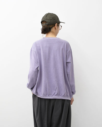 STAR&STRIPE [スターアンドストライプ] BASIC RIB LS [SSMD-035] ベーシックリブロングスリーブ・無地・シンプル・コットン・長袖Tシャツ・ロンT・LADY'S [2026SS]