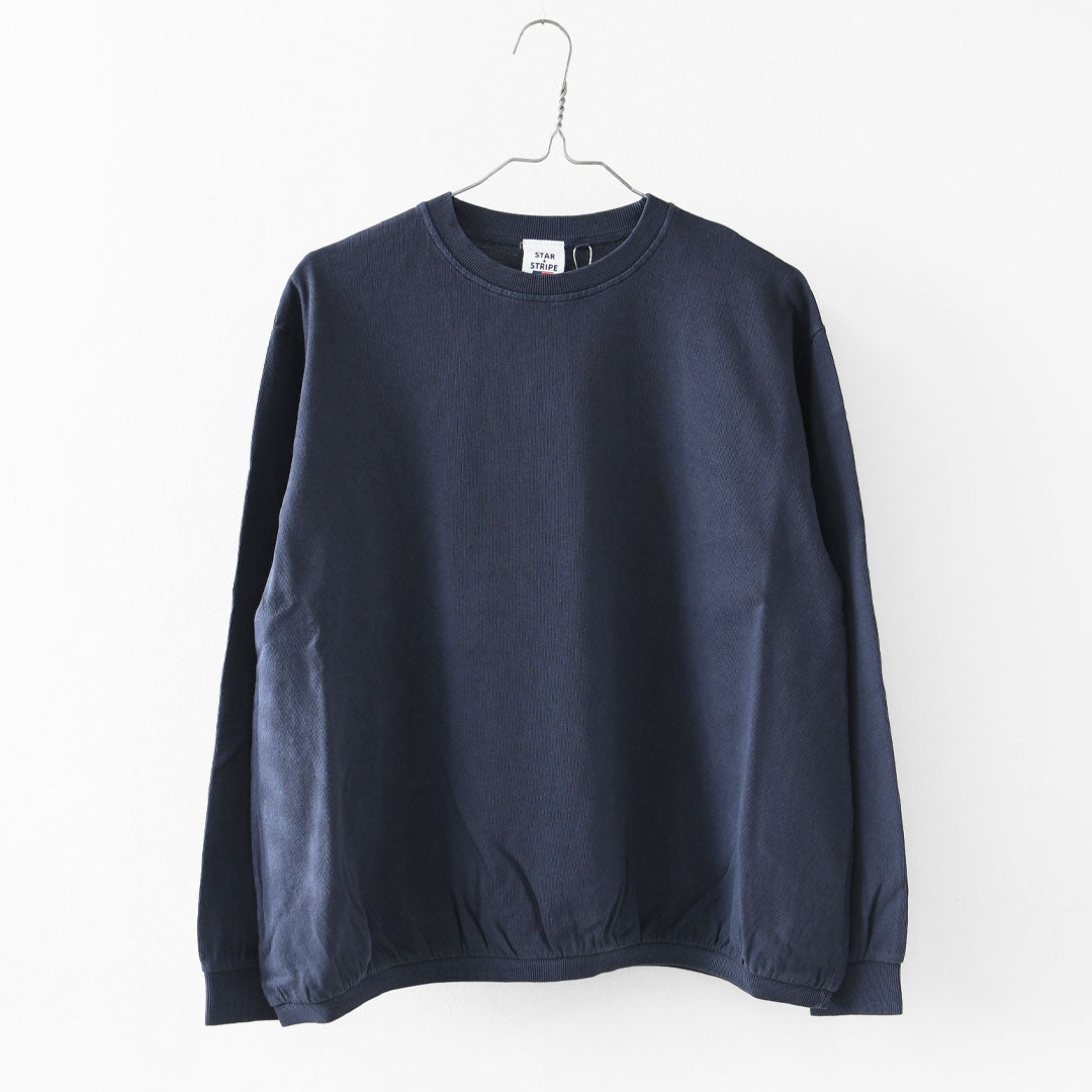 STAR&STRIPE [スターアンドストライプ] BASIC RIB LS [SSMD-035] ベーシックリブロングスリーブ・無地・シンプル・コットン・長袖Tシャツ・ロンT・LADY'S [2026SS]