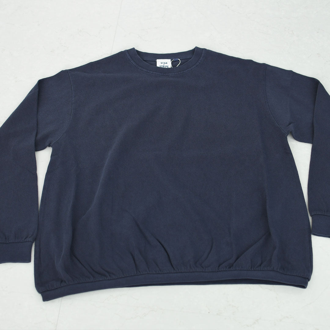 STAR&STRIPE [スターアンドストライプ] BASIC RIB LS [SSMD-035] ベーシックリブロングスリーブ・無地・シンプル・コットン・長袖Tシャツ・ロンT・LADY'S [2026SS]