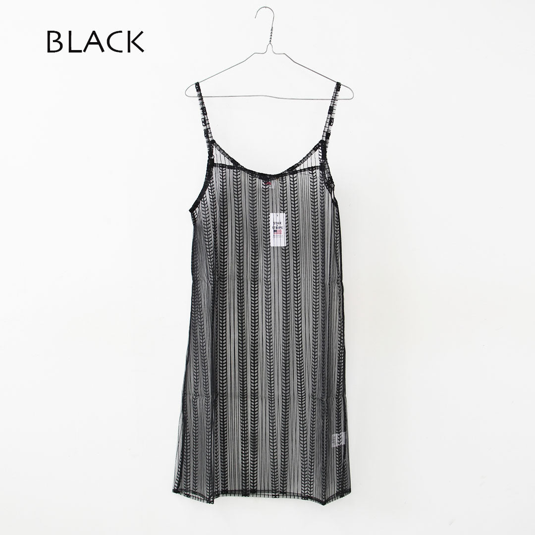 STAR&STRIPE [スターアンドストライプ] SHEER ONEPIECE [SSMD-089] シアーワンピース・シアーキャミソールワンピース・レースワンピース・レイヤード・LADY'S [2026SS]