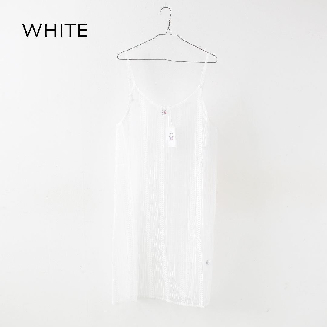 STAR&STRIPE [スターアンドストライプ] SHEER ONEPIECE [SSMD-089] シアーワンピース・シアーキャミソールワンピース・レースワンピース・レイヤード・LADY'S [2026SS]