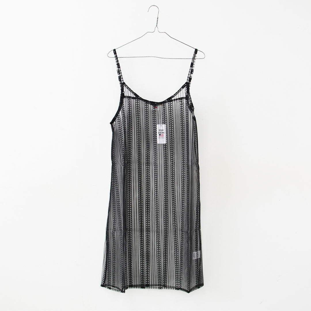 STAR&STRIPE [スターアンドストライプ] SHEER ONEPIECE [SSMD-089] シアーワンピース・シアーキャミソールワンピース・レースワンピース・レイヤード・LADY'S [2026SS]