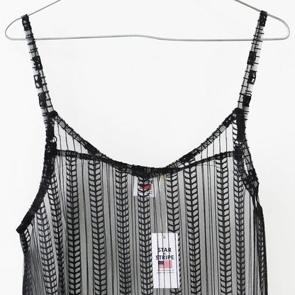 STAR&STRIPE [スターアンドストライプ] SHEER ONEPIECE [SSMD-089] シアーワンピース・シアーキャミソールワンピース・レースワンピース・レイヤード・LADY'S [2026SS]