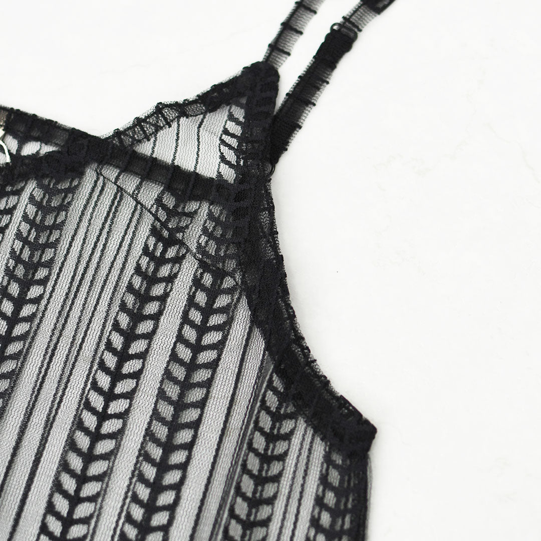 STAR&STRIPE [スターアンドストライプ] SHEER ONEPIECE [SSMD-089] シアーワンピース・シアーキャミソールワンピース・レースワンピース・レイヤード・LADY'S [2026SS]