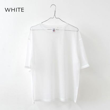 STAR&STRIPE [スターアンドストライプ] SHEER TEE [SSMD-090] シアーTシャツ・シアー・透け感・重ね着・レイヤード・半袖・ショートスリーブ・LADY'S [2026SS]