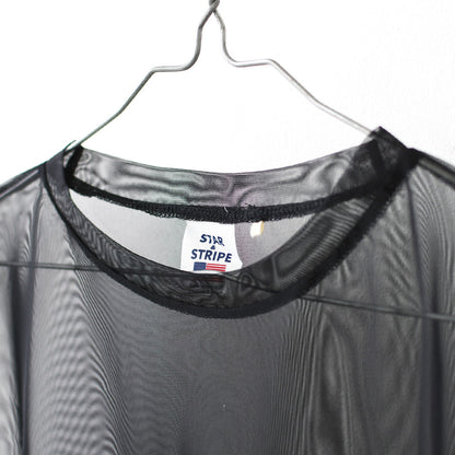 STAR&STRIPE [スターアンドストライプ] SHEER TEE [SSMD-090] シアーTシャツ・シアー・透け感・重ね着・レイヤード・半袖・ショートスリーブ・LADY'S [2026SS]