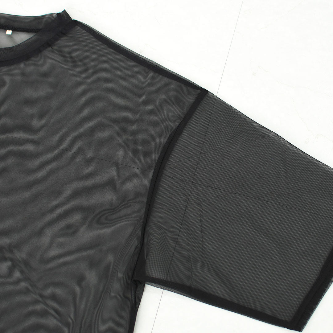 STAR&STRIPE [スターアンドストライプ] SHEER TEE [SSMD-090] シアーTシャツ・シアー・透け感・重ね着・レイヤード・半袖・ショートスリーブ・LADY'S [2026SS]