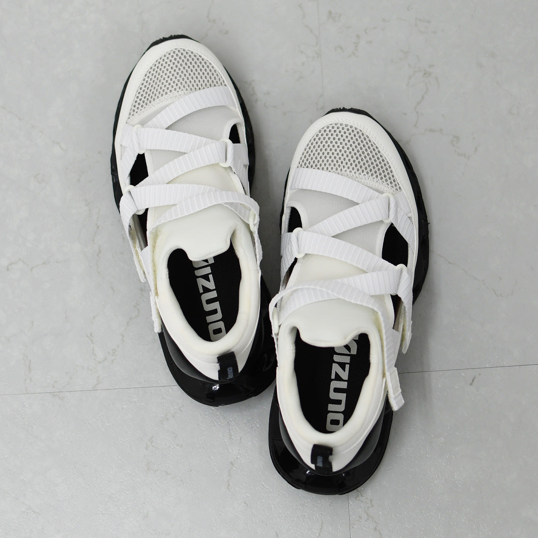 mizuno [ミズノ] WAVE PROPHECY STRAP [D1GA2519-05] ウエーブプロフェシー ストラップ / OFF.WHITE×BLACK・サンダル・スニーカー・靴・スポサン・MEN'S / LADY'S [2026SS]