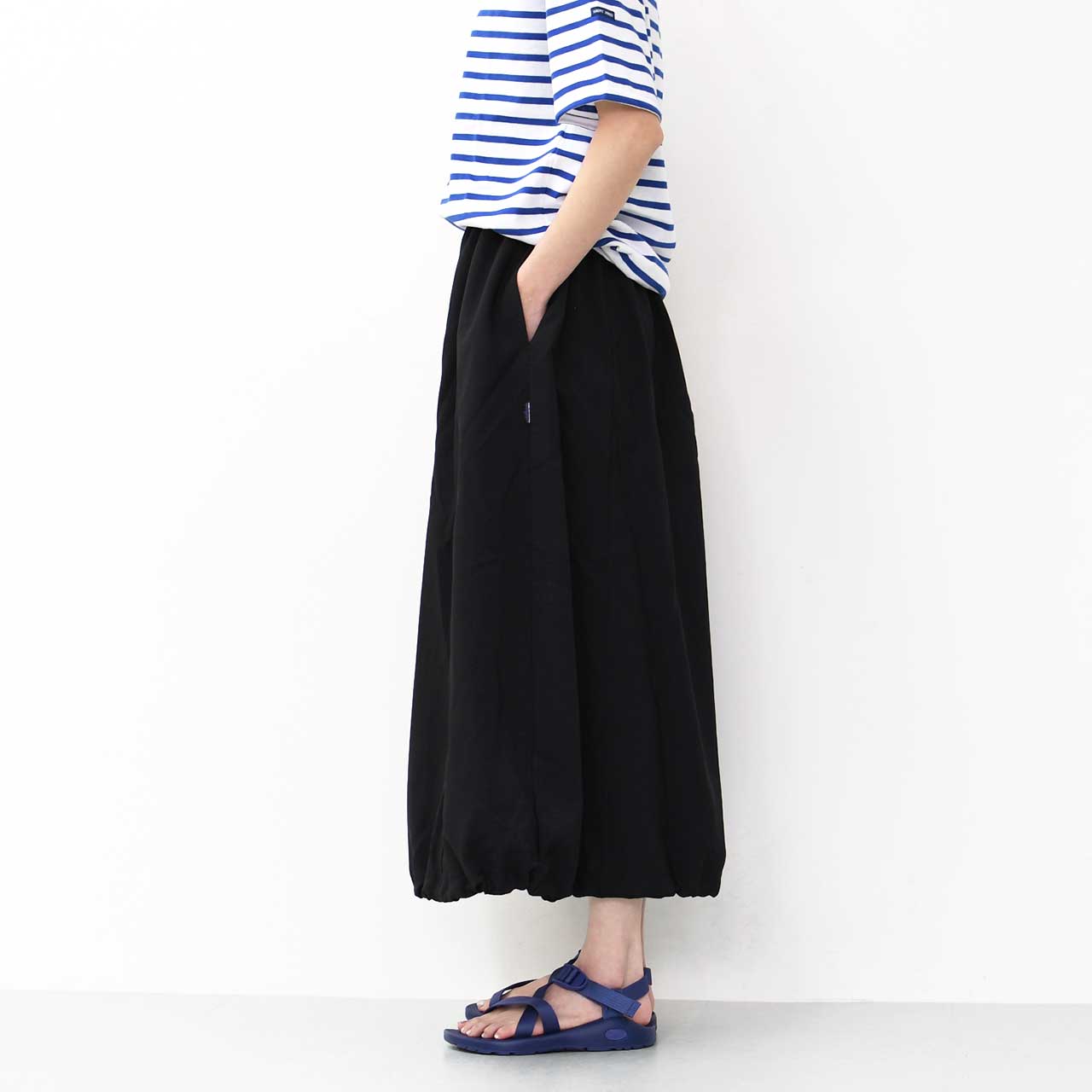 THOUSAND MILE [サウザンドマイル] BALLOON SKIRT LINEN LIKE [TM251LL00272] バルーンスカート リネンライク [2025SS]