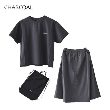 THOUSAND MILE [サウザンドマイル] S/S T-SHIRT & SKIRT SET [TM251NP00032] ショートスリーブTシャツ&スカートセット [2025SS]