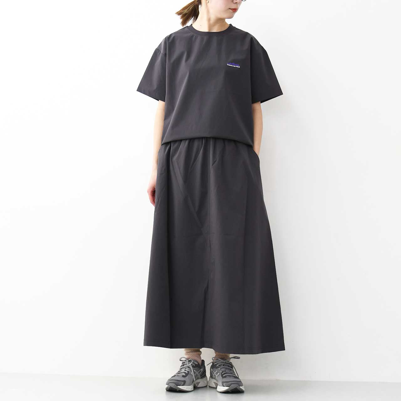 THOUSAND MILE [サウザンドマイル] S/S T-SHIRT & SKIRT SET [TM251NP00032] ショートスリーブTシャツ&スカートセット [2025SS]
