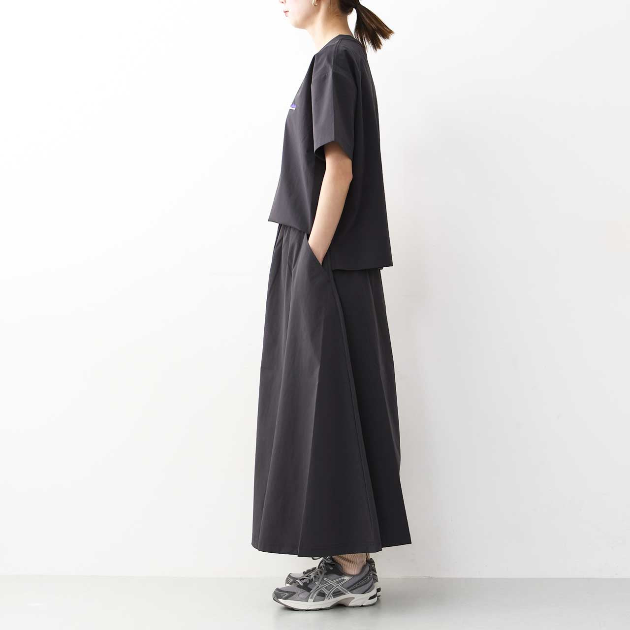 THOUSAND MILE [サウザンドマイル] S/S T-SHIRT & SKIRT SET [TM251NP00032] ショートスリーブTシャツ&スカートセット [2025SS]
