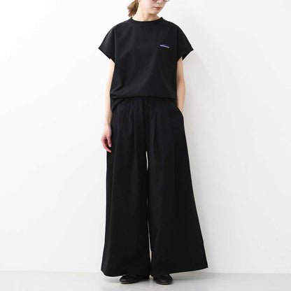 THOUSAND MILE [サウザンドマイル] F/S SHIRT & WIDE PT SET [TM251NP00042] フレンチスリーブシャツ&ワイドパンツセット [2025SS]