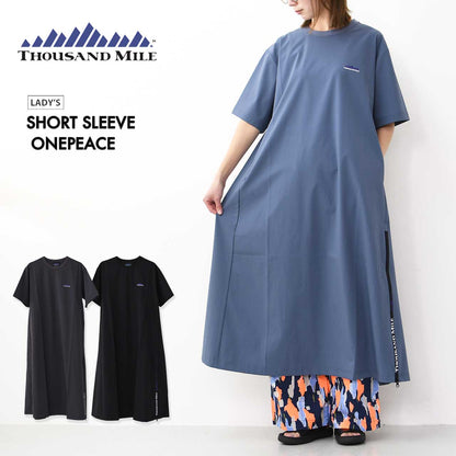 THOUSAND MILE [サウザンドマイル] SHORT SLEEVE ONEPIECE [TM251NP00052] ショートスリーブワンピース [2025SS]