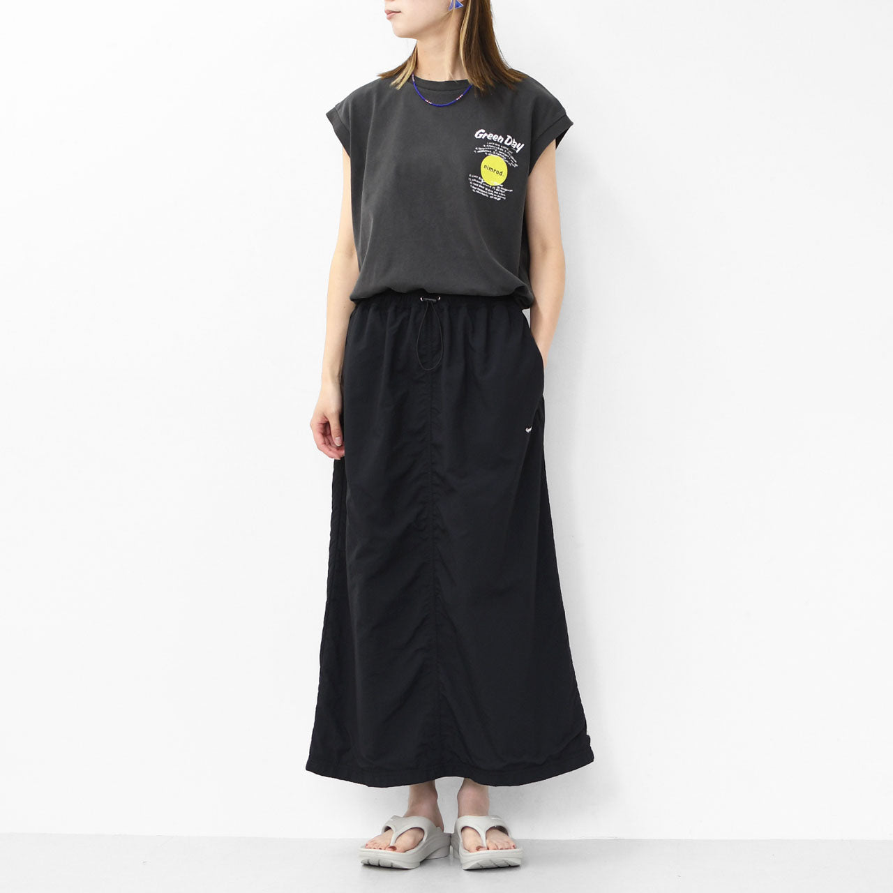 GOOD ROCK SPEED [グッドロックスピード] GREEN DAY NO SLEEVE TEE  [25GRD104W]  グリーンデイノースリーブTシャツ [2025SS]