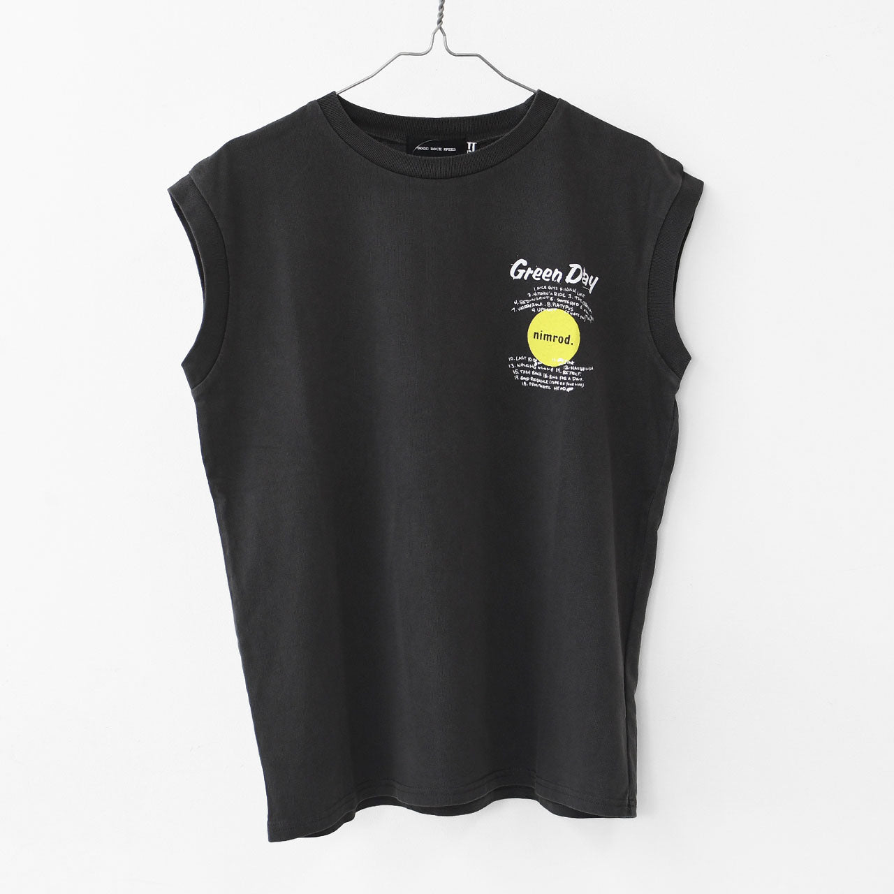 GOOD ROCK SPEED [グッドロックスピード] GREEN DAY NO SLEEVE TEE  [25GRD104W]  グリーンデイノースリーブTシャツ [2025SS]